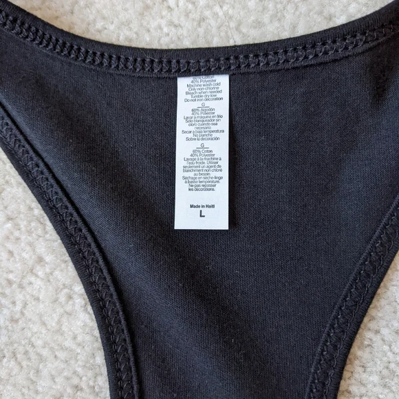 Cyclebar black tank top NWT size L - Picture 8 of 9